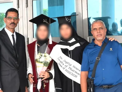تخرج الطالبتين — دكتور في مجال الصيدلة — 2026/06/30
